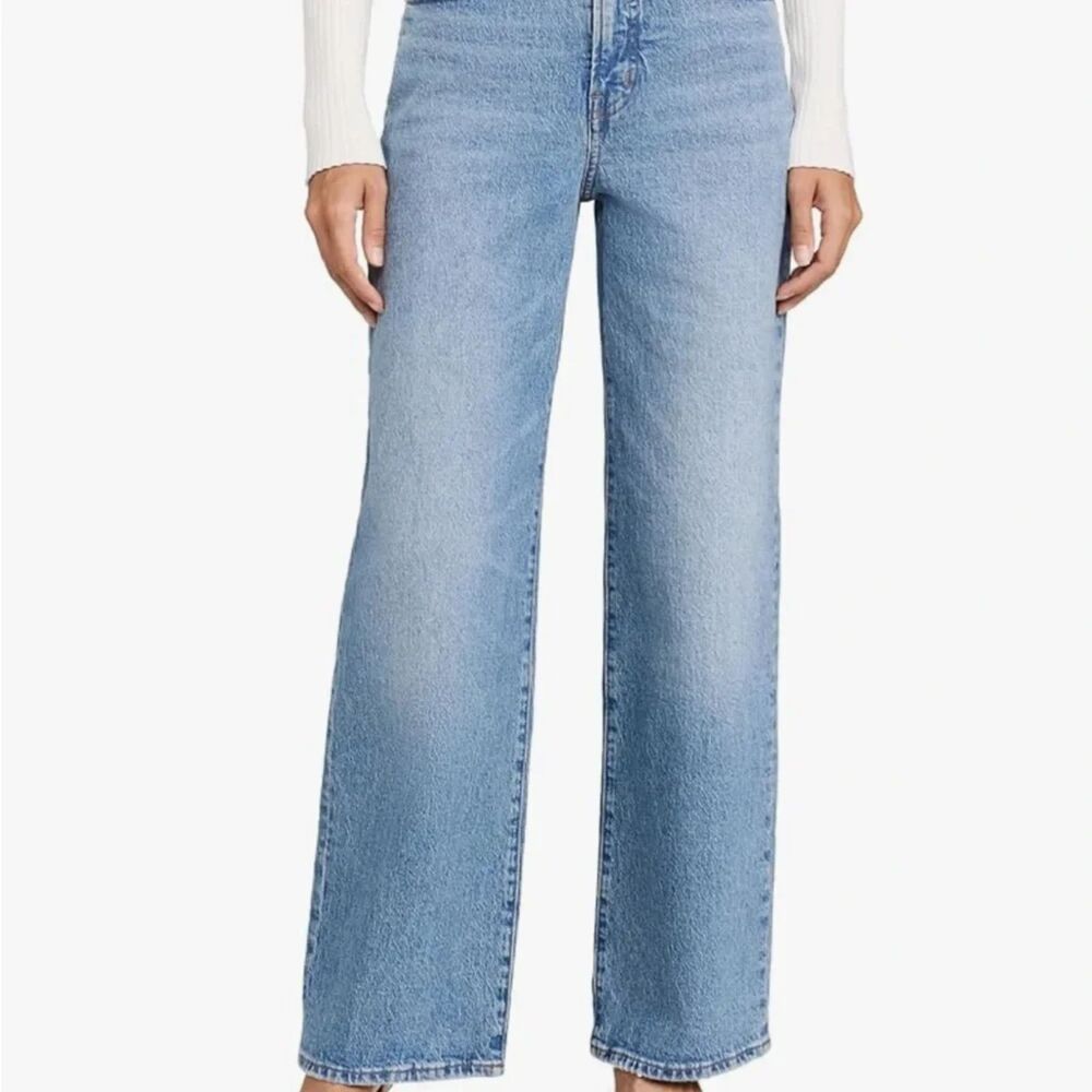 Madewell The Perfect Vintage Wide Leg Jeans Size 25 Petite